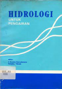 HIDROLOGI UNTUK PENGAIRAN