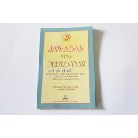 JAWABAN ATAS PERTANYAAN