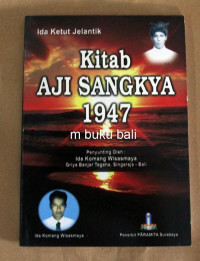 KITAB AJI SANGKYA 1947