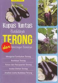 KUPAS TUNTAS BUDIDAYA TERONG DAN PERHITUNGAN BISNISNYA