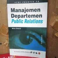 MANAJEMEN DEPARTEMEN PUBLIC RELATION
