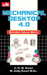 MECHANICAL DESKTOP 4.0 : Memakai Satuan Metric