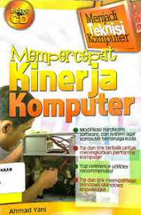 MEMPERCEPAT KINERJA KOMPUTER