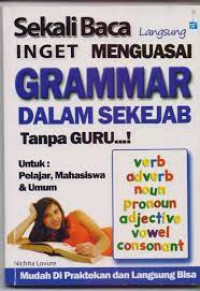 MENGUASAI GRAMMAR DALAM SEKEJAP TANPA GURU