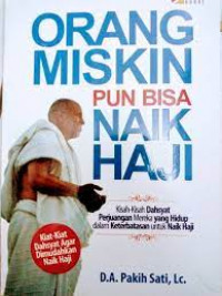 Orang Miskin Pun Bisa Naik Haji