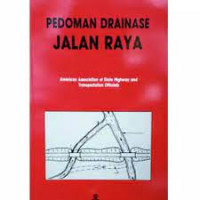 PEDOMAN DRAINASE JALAN RAYA