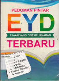 PEDOMAN PINTAR EYD : Sesuai Permendiknas No.46 2009