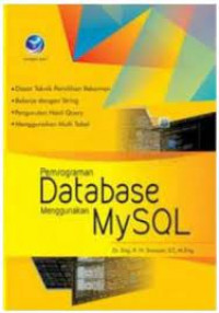 PEMROGRAMAN DATABASE MENGGUNAKAN MYSQL