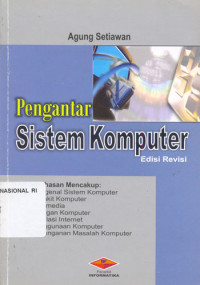 PENGANTAR SISTEM KOMPUTER