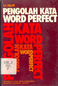 PENGOLAH KATA WORD PERFECT