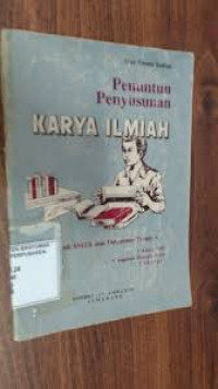 PENUNTUN PENYUSUNAN KARYA ILMIAH