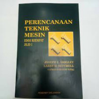 PERENCANAAN TEKNIK MESIN jILID I