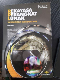 REKAYASA PERANGKAT LUNAK : Terstruktur dan Berorientasi Objek (Ed. Revisi)