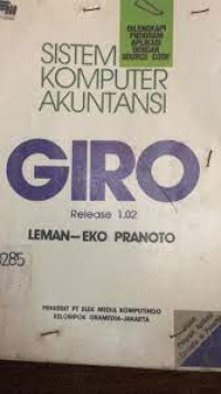 SISTEM KOMPUTER AKUNTANSI GIRO