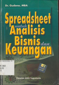 SPREADSHEET UNTUK ANALISIS BISNIS DAN KEUANGAN