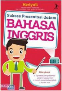 SUKSES PRESENTASI DALAM BAHASA INGGRIS