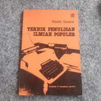 TEKNIK PENULISAN ILMIAH POPULER