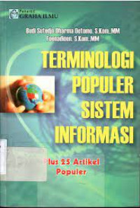 TERMINOLOGI SISTEM INFORMASI