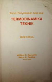 TERMODINAMIKA TEKNIK : Kunci Penyelesaian Soal-Soal