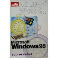 TIGA PULUH ENAM JAM BELAJAR KOMPUTER MICROSOFT WINDOWS 98