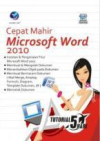 TUTORIAL 5 HARI CEPAT MAHIR MICROSOFT WORD 2010
