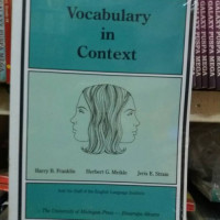 VOCABULARY IN CONTEXT
