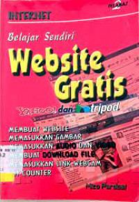 WEBSITE GRATIS ; Yahoo dan Tripod