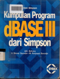 KUMPULAN PROGRAM dBASE III DARI SIMPSON
