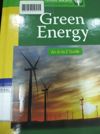 GREEN ENERGY An A-to-Z Guide