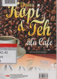 VARIASI KOPI DAN TEH ALA CAFE