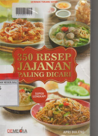 350 RESEP JAJANAN PALING DICARI