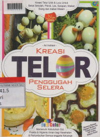 KREASI TELOR PENGGUGAH SELERA