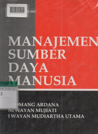 MANAJEMEN SUMBER DAYA MANUSIA