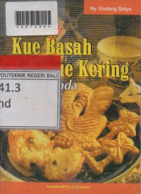 RESEP KUE BASAH DAN KUE KERING SELERA ANDA