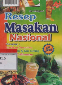 RESEP MASAKAN NASIONAL