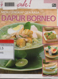 MENU LENGKAP CITA RASA DAPUR BORNEO