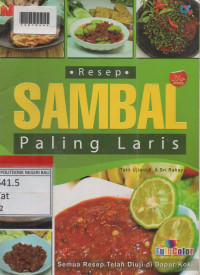 RESEP SAMBAL PALING LARIS