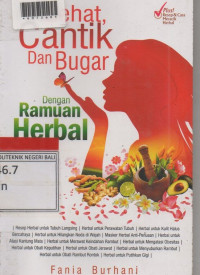 SEHAT CANTIK DAN BUGAR DENGAN RAMUAN HERBAL