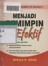MENJADI PEMIMPIN YANG EFEKTIF