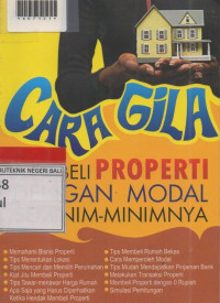 CARA GILA MEMBELI PROPERTI DENGAN MODAL SEMINIM-MINIMNYA