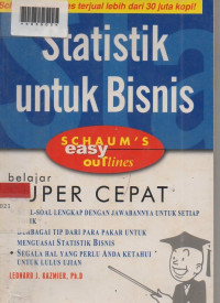 STATISTIK UNTUK BISNIS