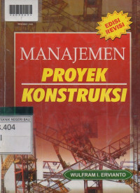 MANAJEMEN PROYEK KONSTRUKSI