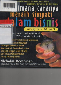 BAGAIMANA CARA MERAIH SIMPATI DALAM BISNIS