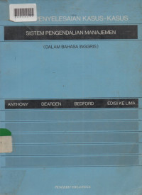 KUNCI/PENYELESAIAN KASUS-KASUS SISTEM PENGENDALIAN MANAJEMEN