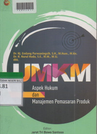 UMKM : Aspek Hukum Dan Manajemn Pemasaran Produk