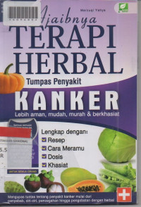 Ajaibnya Terapi Herbal Tumpas Penyakit KAnker