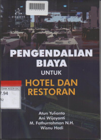 PENGENDALIAN BIAYA UNTUK HOTEL DAN RESTORAN