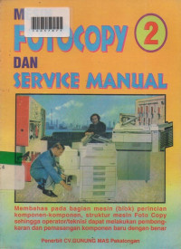 MESIN FOTO COPY DAN SERVICE MANUAL