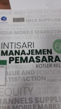INTISARI MANAJEMEN PEMASARAN