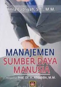 MANAJEMEN SUMBER DAYA MANUSIA